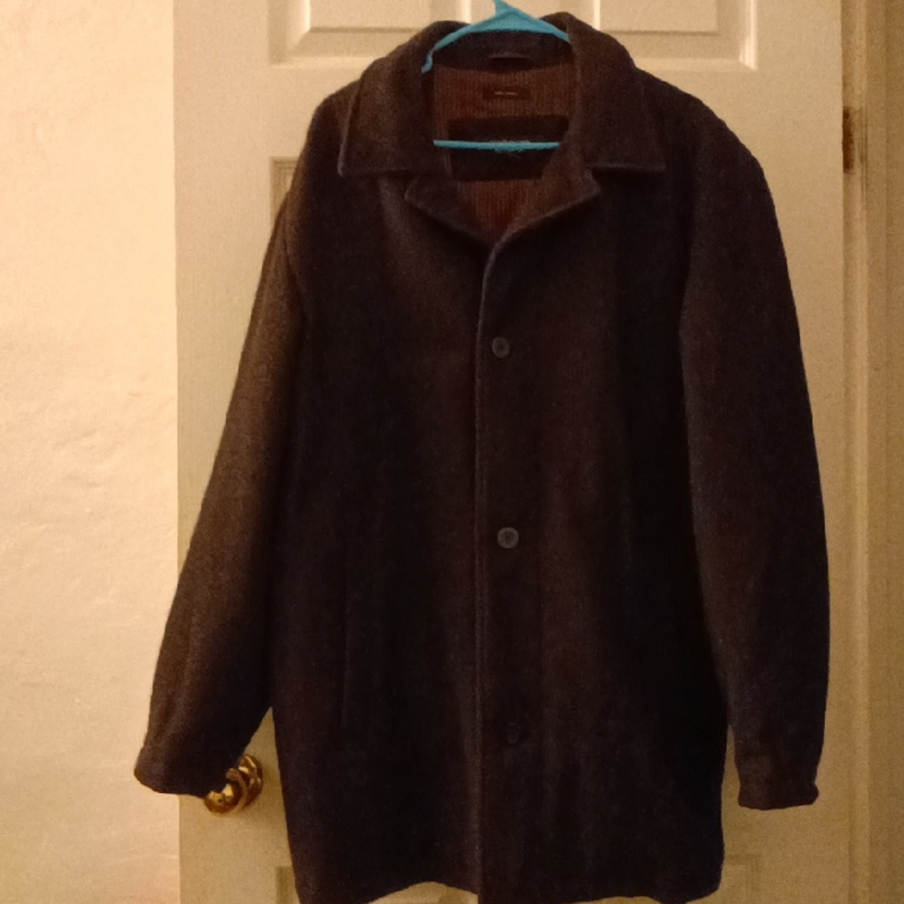 Claiborne Dark Gray Pea Coat